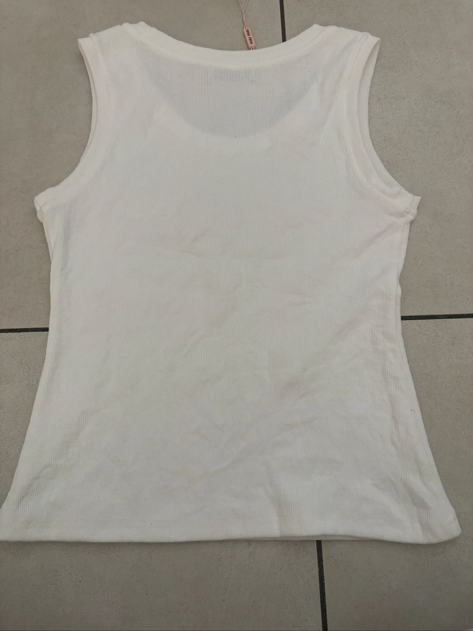 Débardeur blanc – Taille M – Neuf – photo 4
